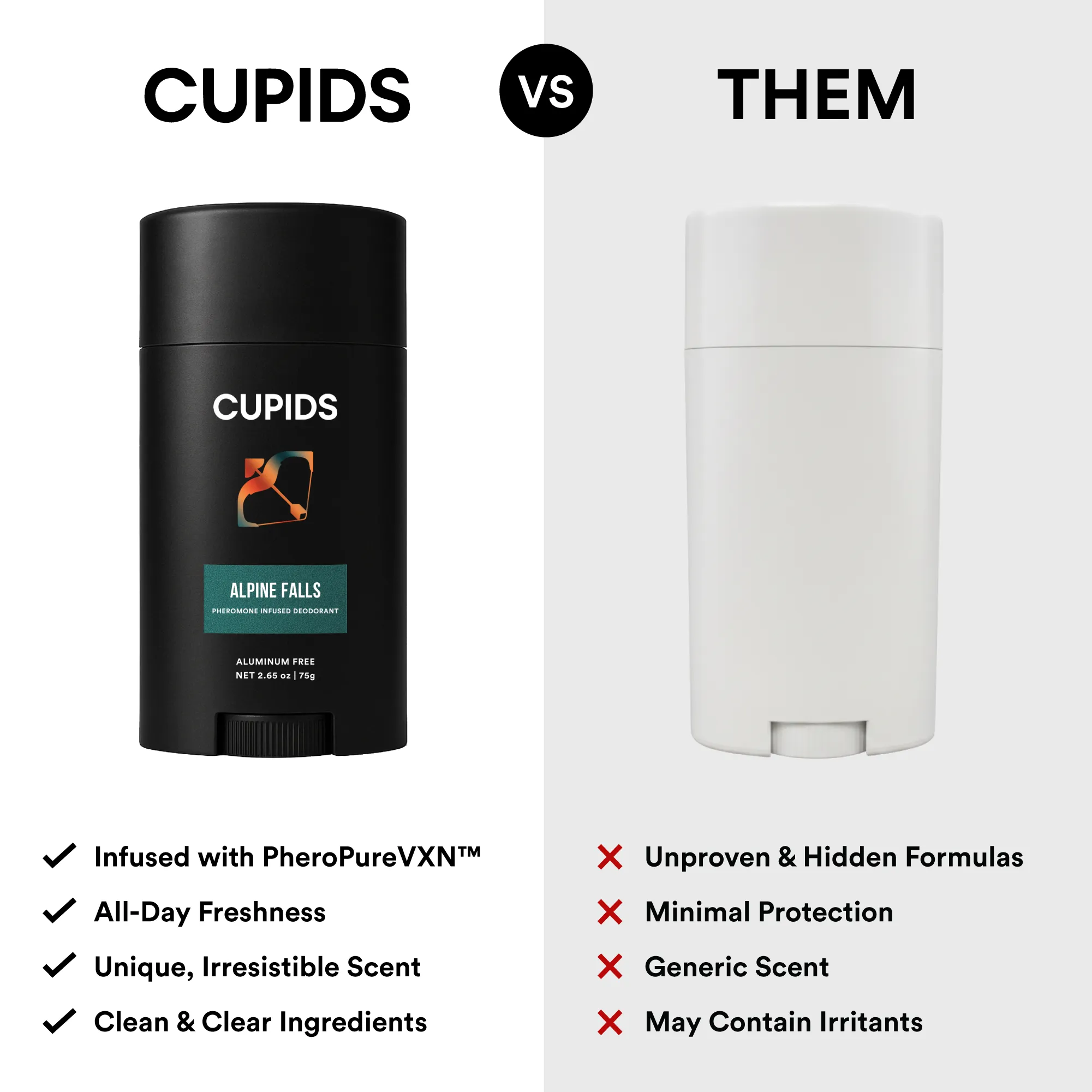 Cupids Alpine Falls Deodorant - Image 3